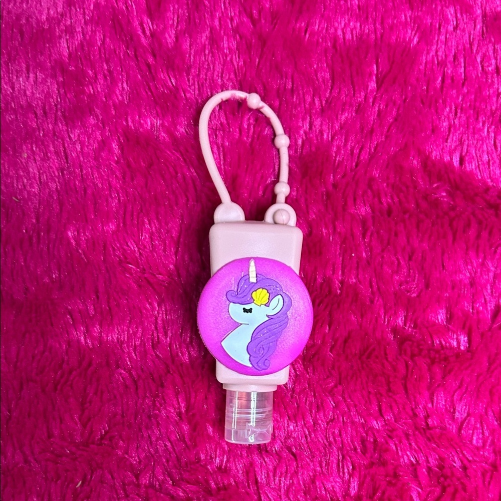 Pink Unicorn Hand Sanitizer Holder With Hand Sanitizer Pink Unicorn Hand Sanitizer Holder With Hand Sanitizer